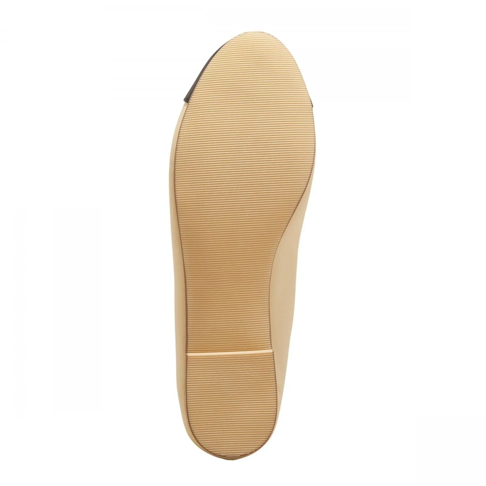 A New Day Womens Janie Ballet Flats with Memory Foam Insole Beige Brown 6M