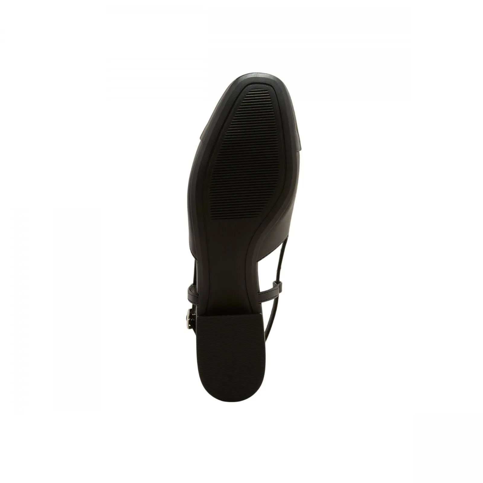 A New Day Womens Maxine Cap-toe Slingback Flats 90511222 Black 7M