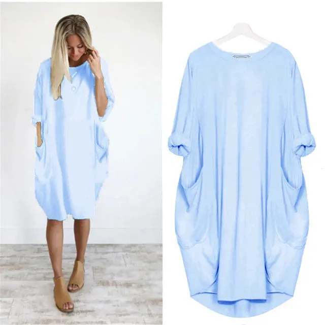 Amanda™ - Comfortable Tummy Covering Dress