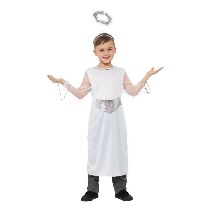 Angel Costume with Dress, Belt & Halo