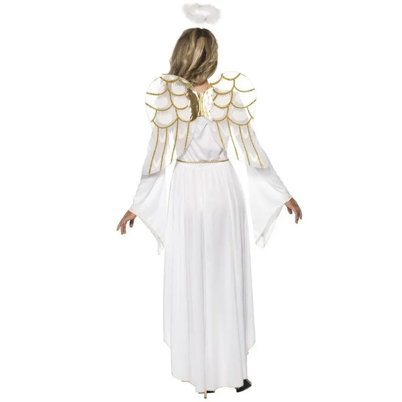Angel Costume with Dress, Belt, Halo and Wings