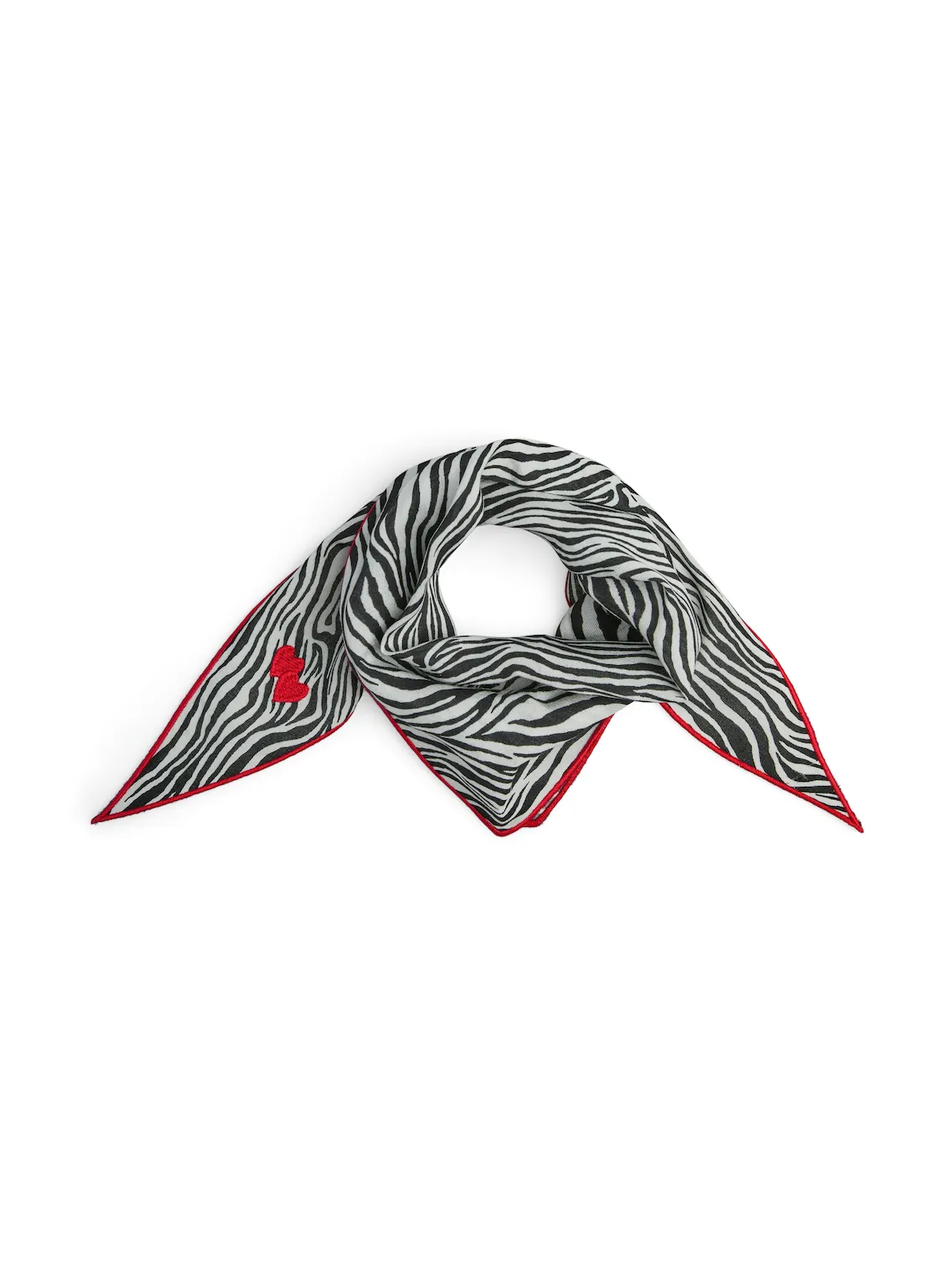 Anina small scarf high risk red