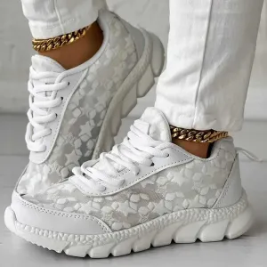 Ariadna® | Comfortable white sneakers