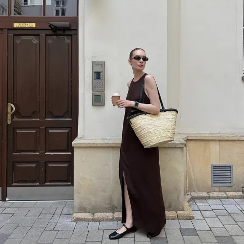 Balagan Studio | Mary Jane Ballerina Flats in Black