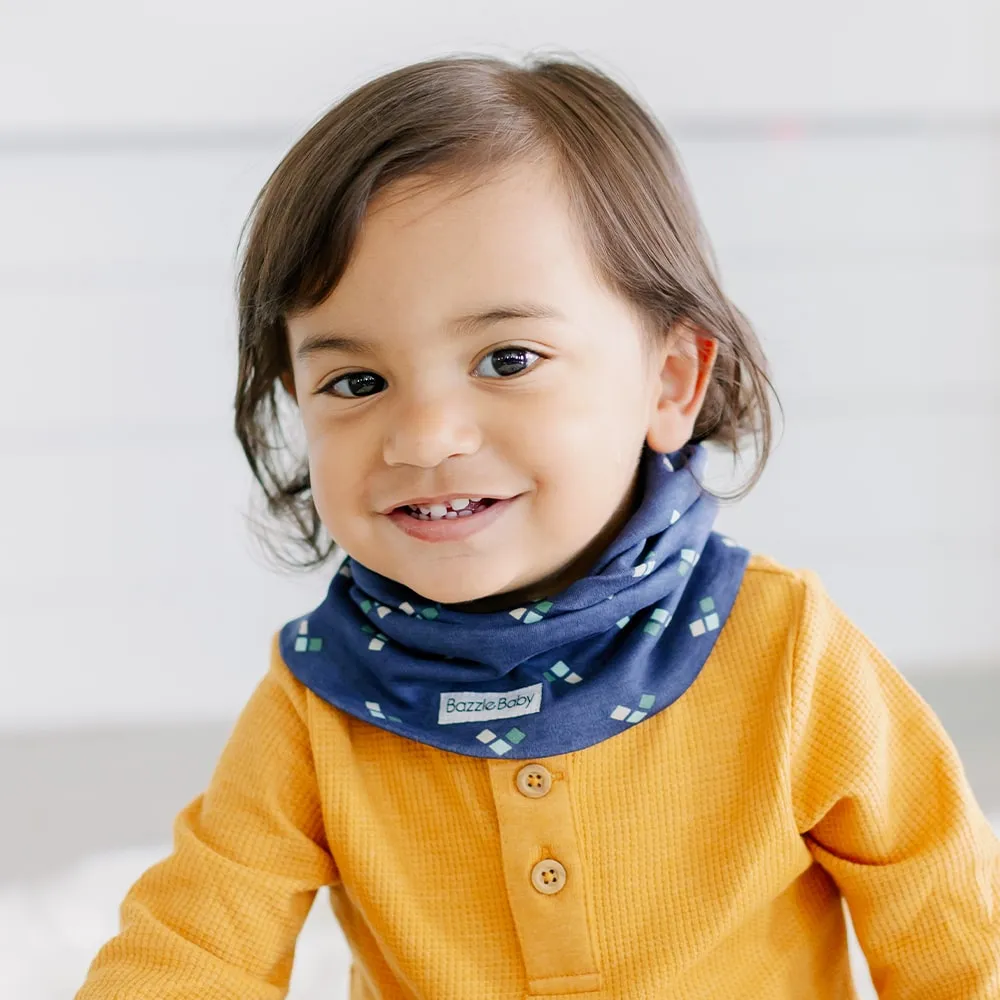Bazzle Baby BandoBib Infinity Scarf Bib 2-Pack: Aiden