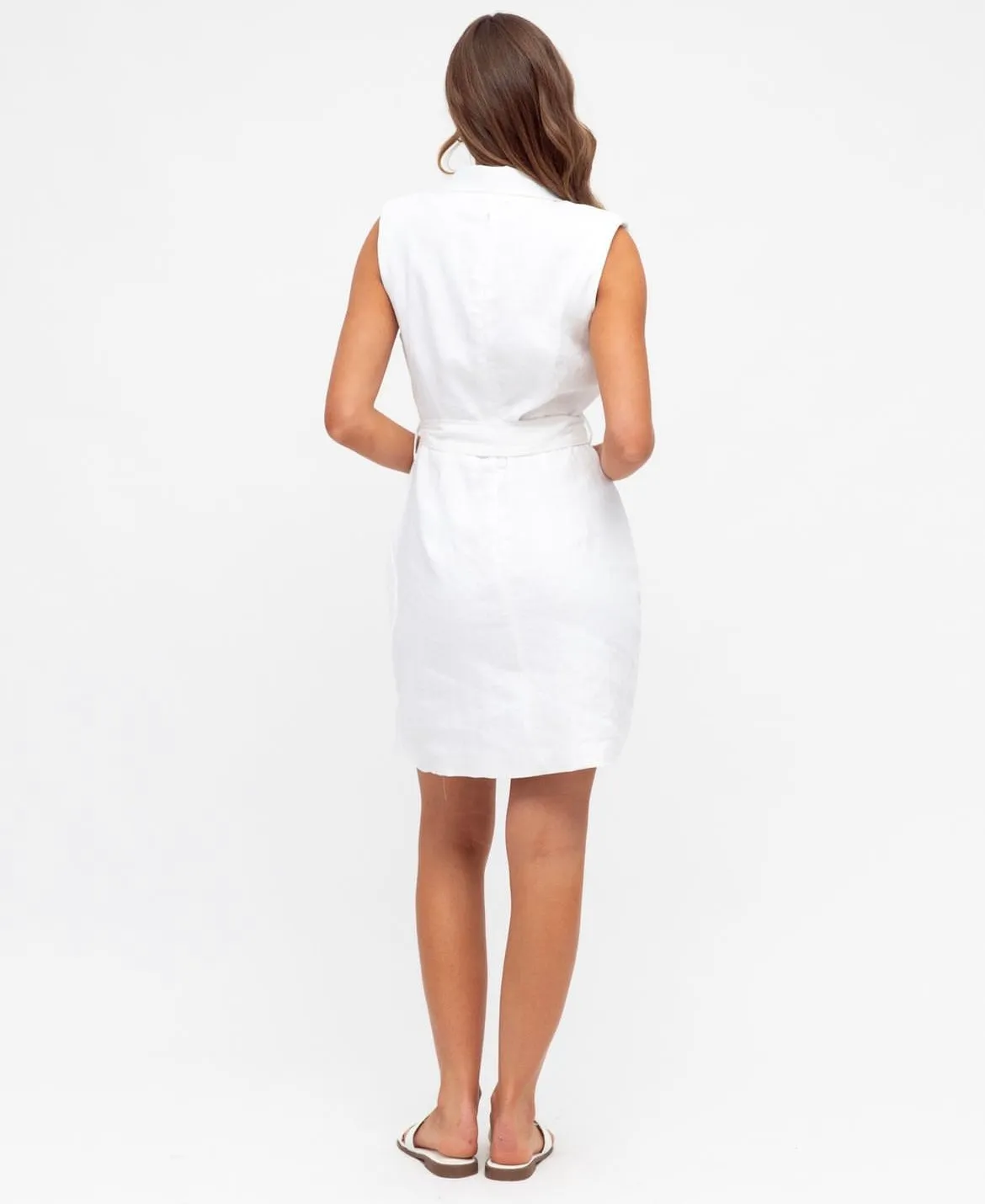 Beck Linen Mini Dress