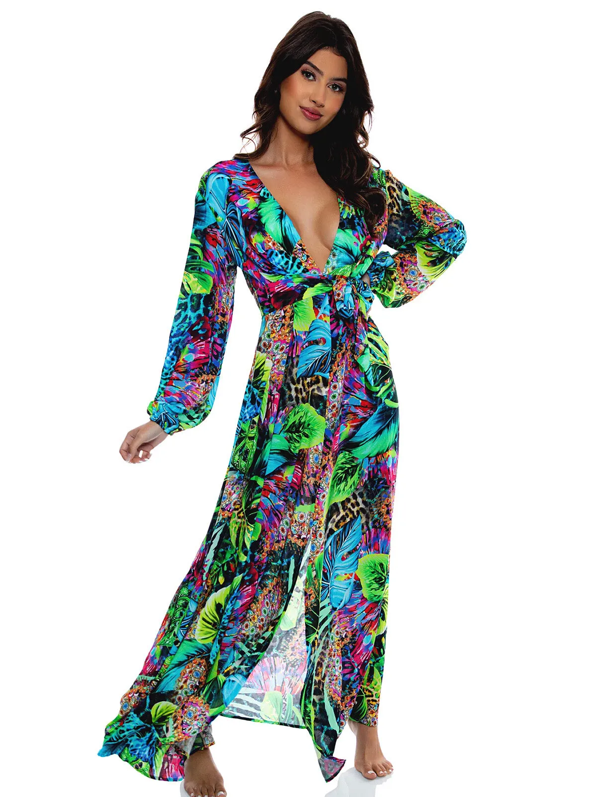 Belt Maxi Dress