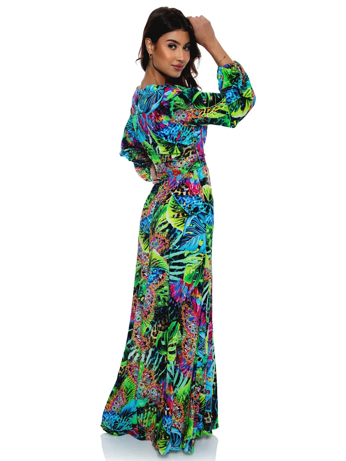 Belt Maxi Dress