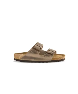 Birkenstock Arizona Oiled Leather Tobacco Brown Sandals