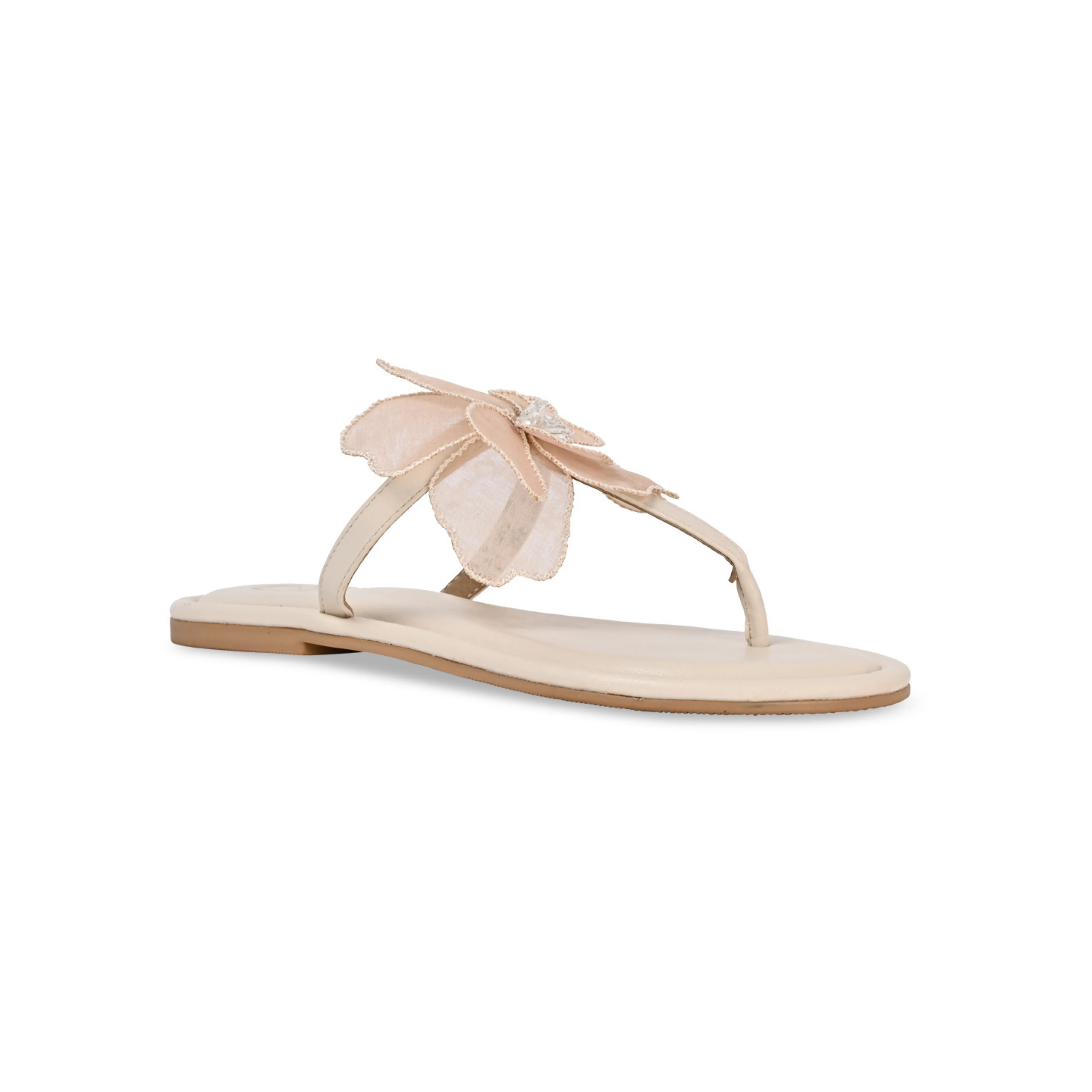 Blushing Floral Flats