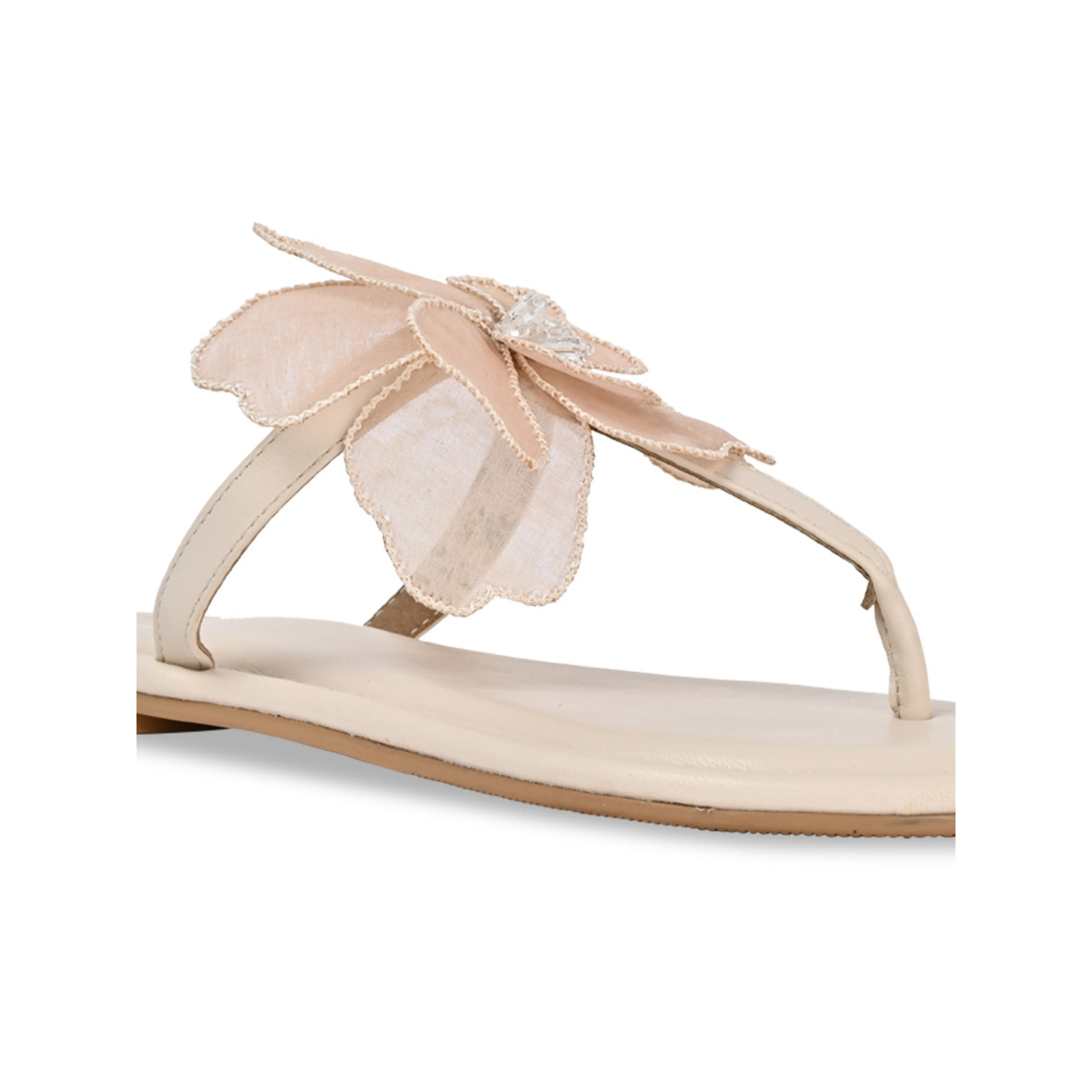 Blushing Floral Flats