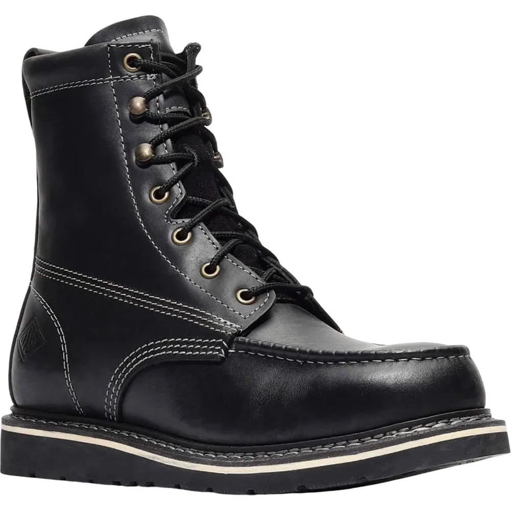Bonanza Frontier Classic 8” Jet Black Work Boots