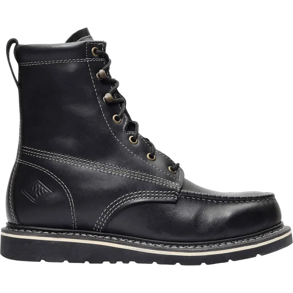 Bonanza Frontier Classic 8” Jet Black Work Boots