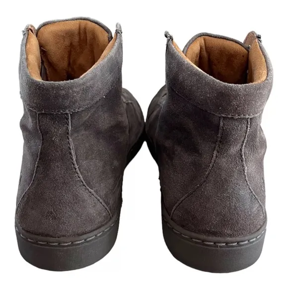 BORN Men’s Brown Suede Distressed Leather Lace Up Casual Boots Size 8.5 M