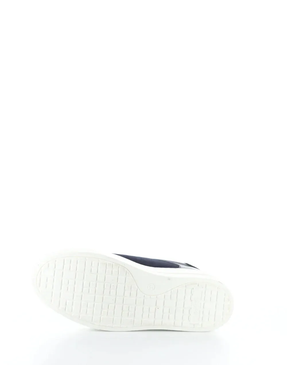 BOS & CO MAUDE OCEAN/BLACK IRIS SUEDE PLATFORM SNEAKER