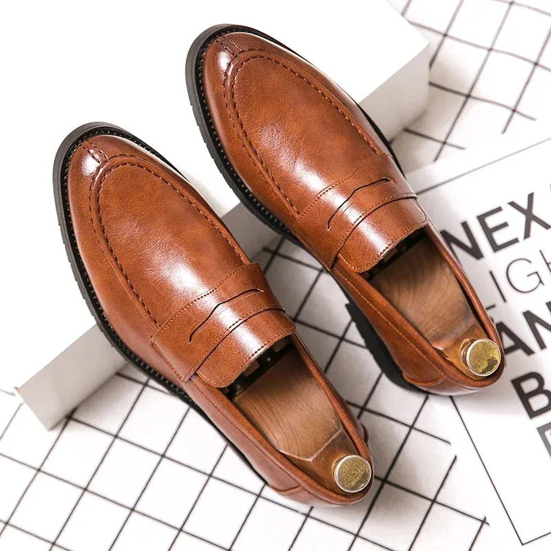 Britisch Grey Herren Slipper von Eleganza