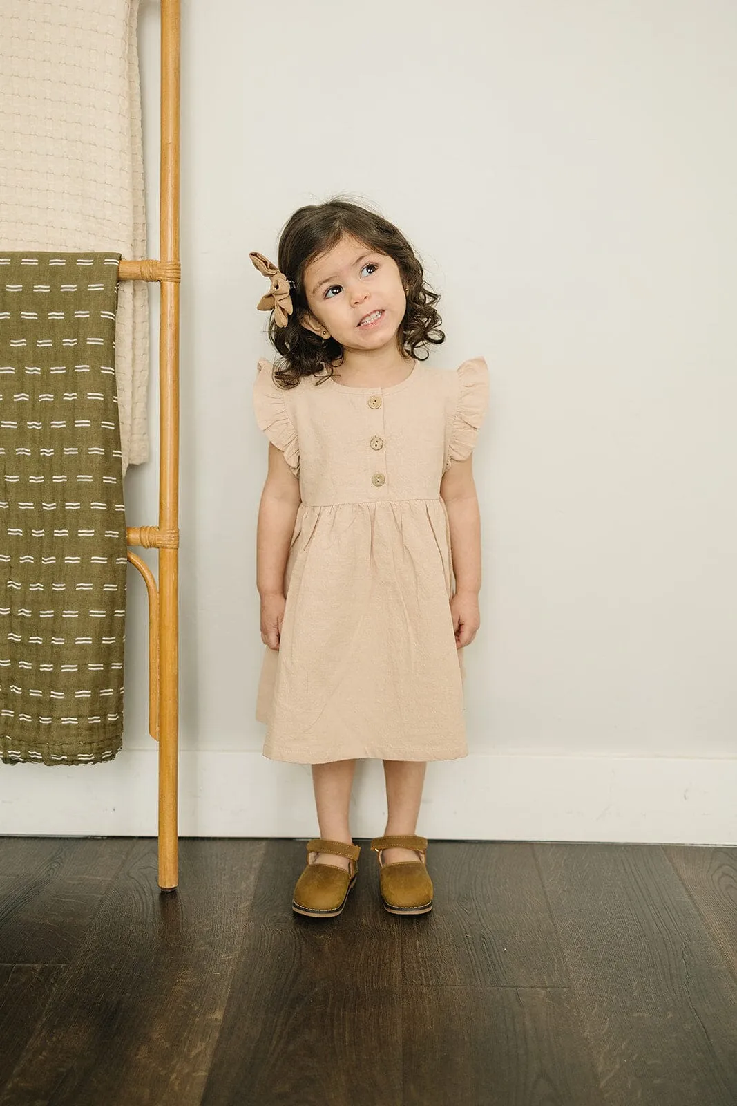 Brown - Emmie Flats - US Size 5-9 - Hard Sole