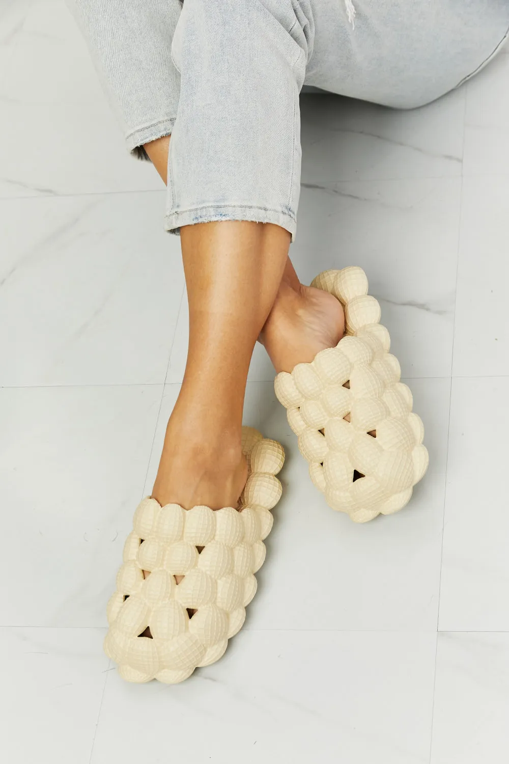 Bubble Slides Khaki
