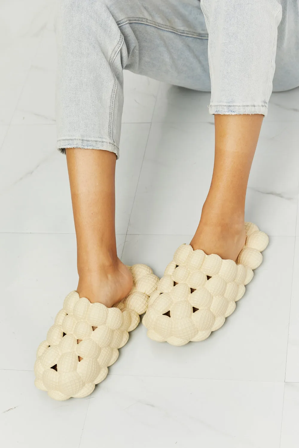 Bubble Slides Khaki