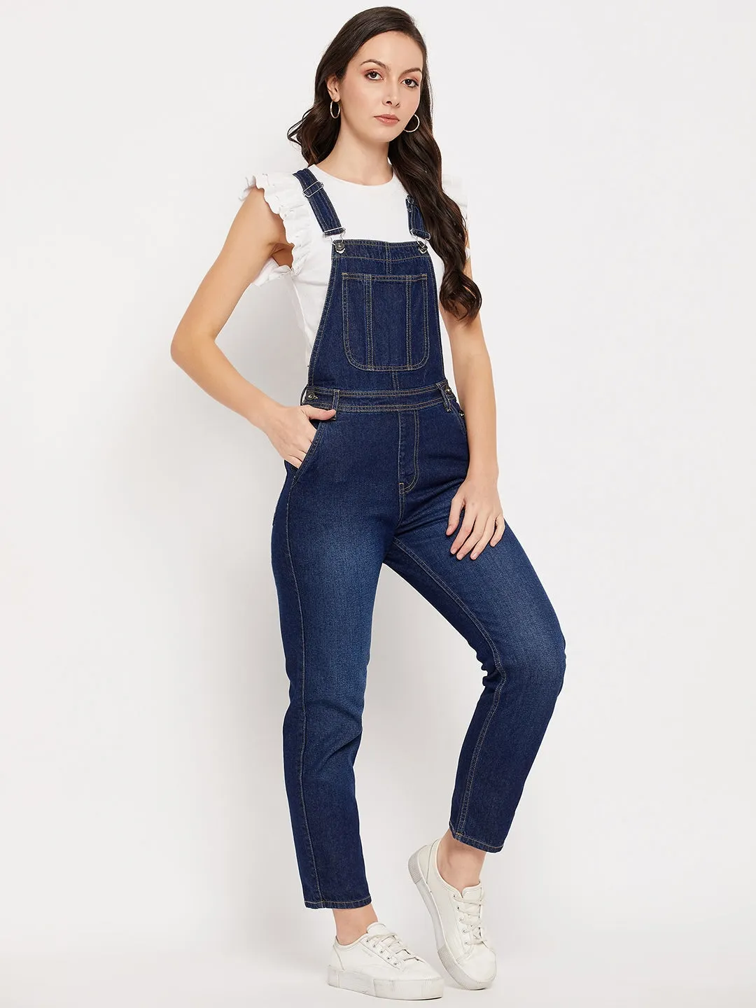 Camla Barcelona Indigo Denim Dungarees