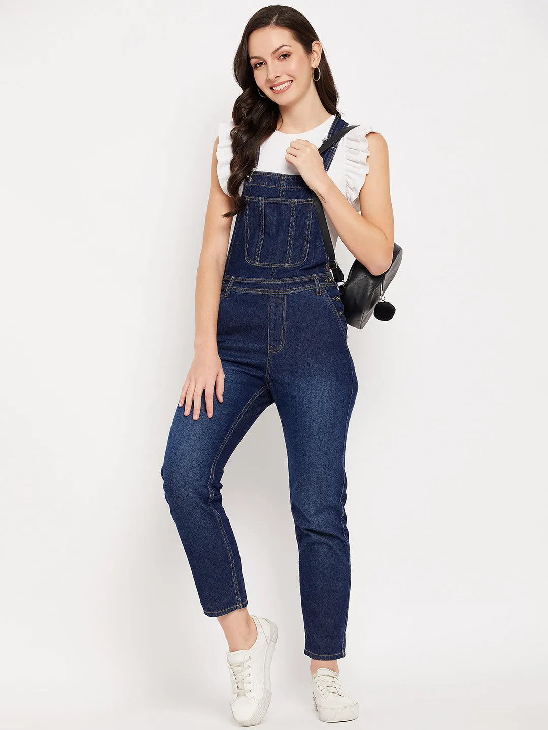 Camla Barcelona Indigo Denim Dungarees