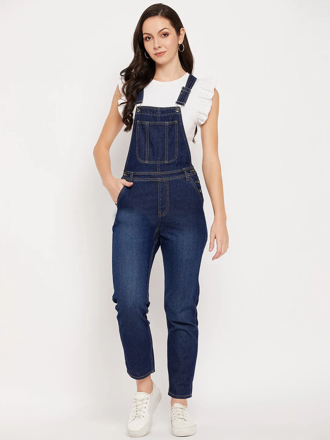 Camla Barcelona Indigo Denim Dungarees