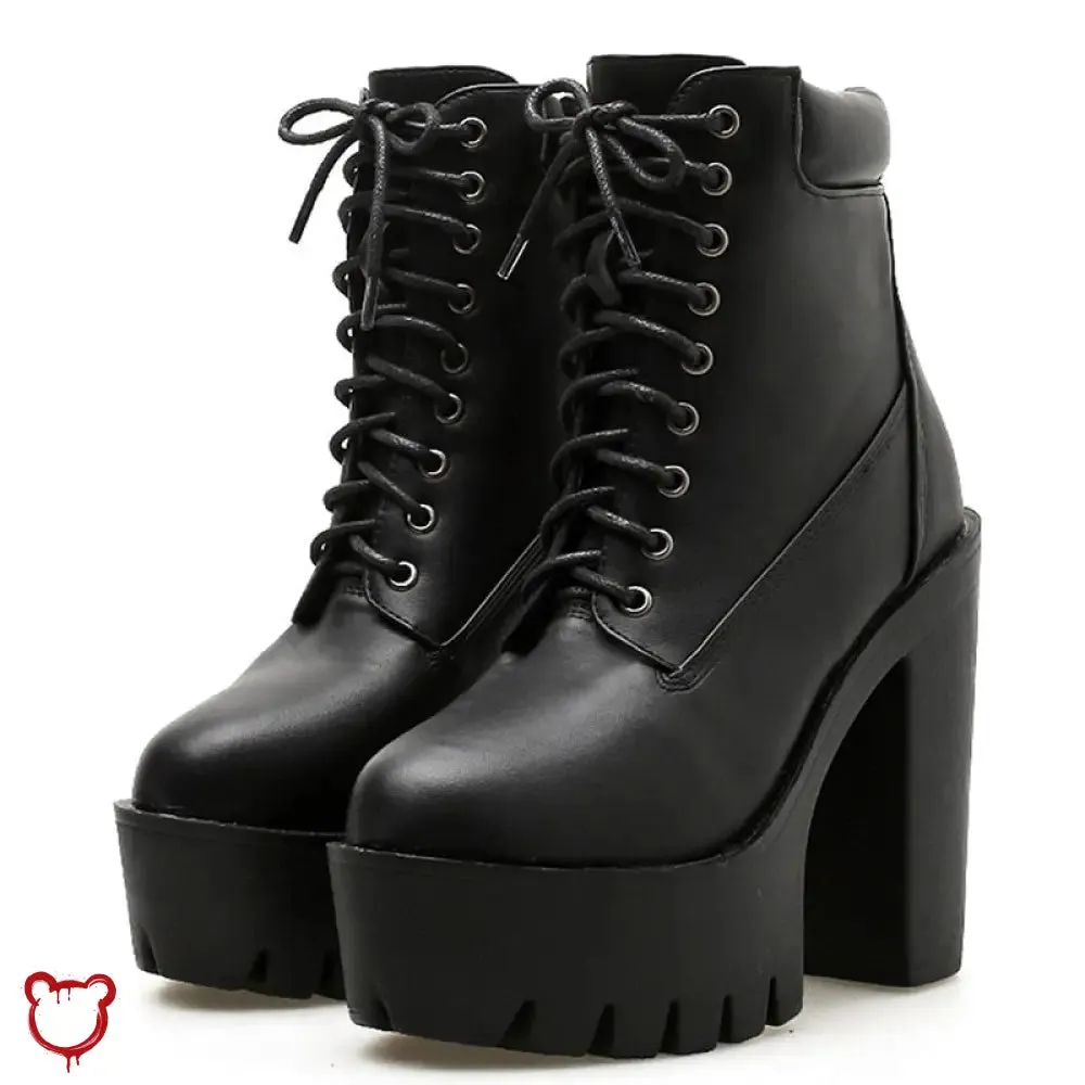 Casual Leather Mind Boots'