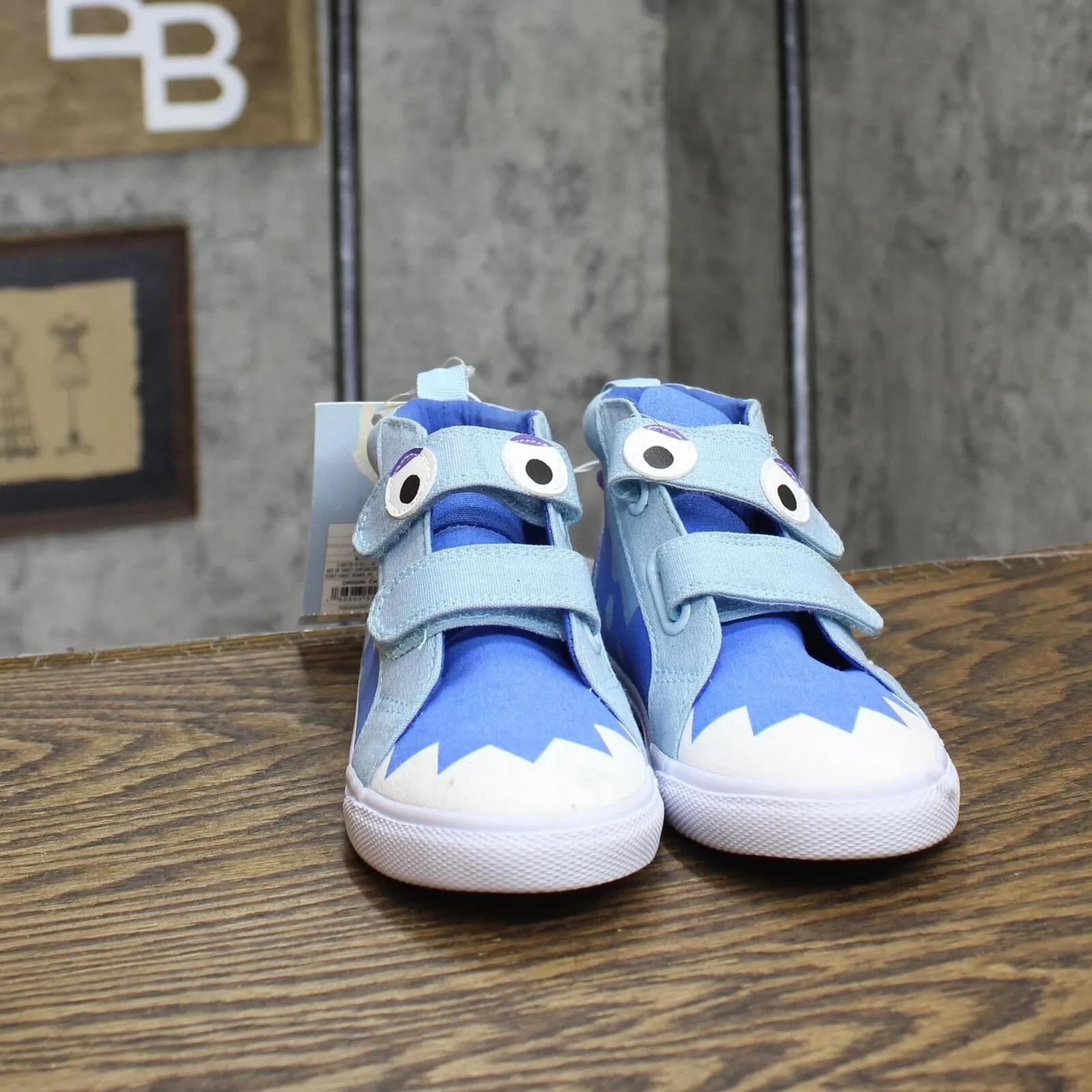 Cat & Jack Toddler Boys Luke Mid-Top Sneakers 87832608 Blue 12T