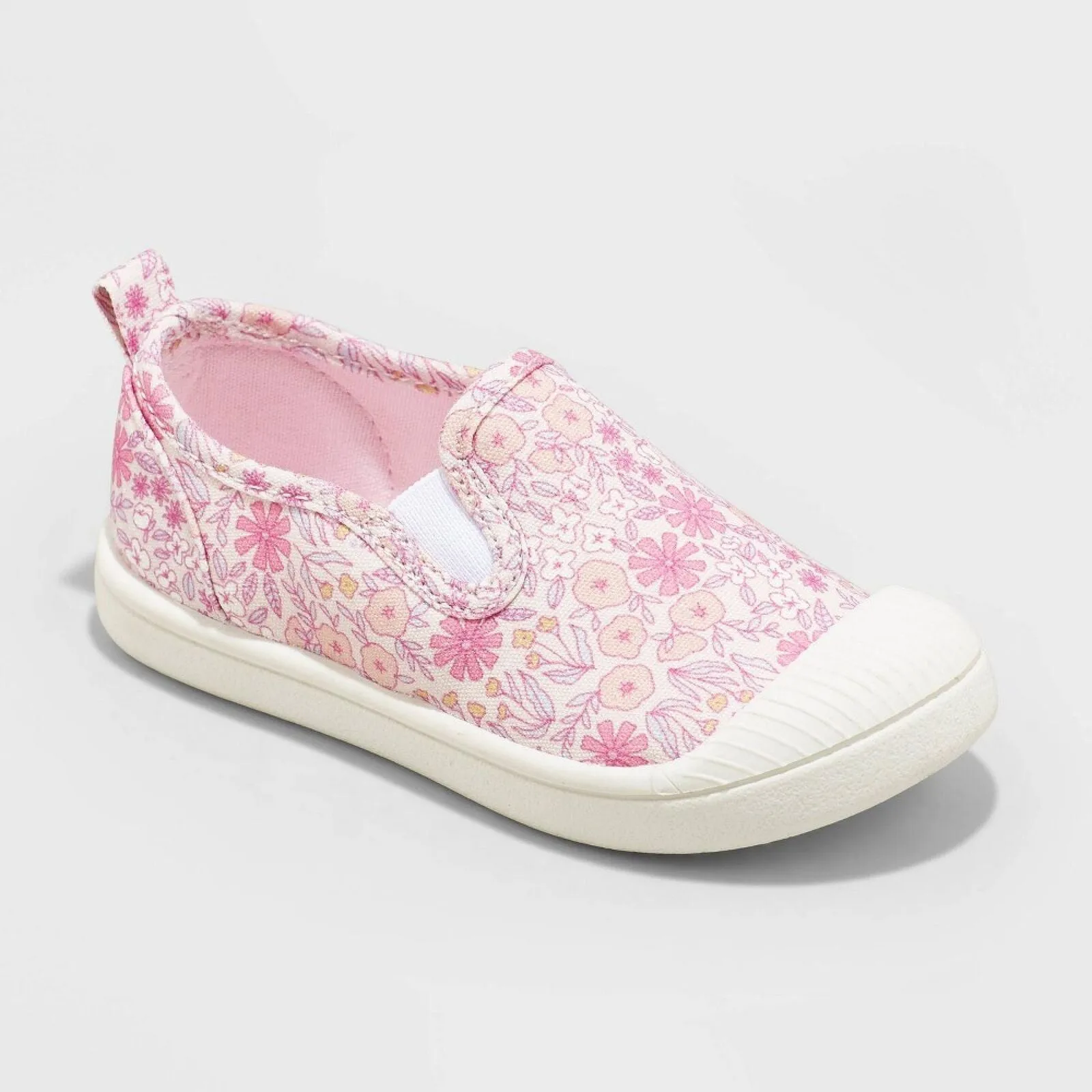 Cat & Jack Toddler Girls Kaleigh Slip-On Sneakers 83725223 Pink 8T