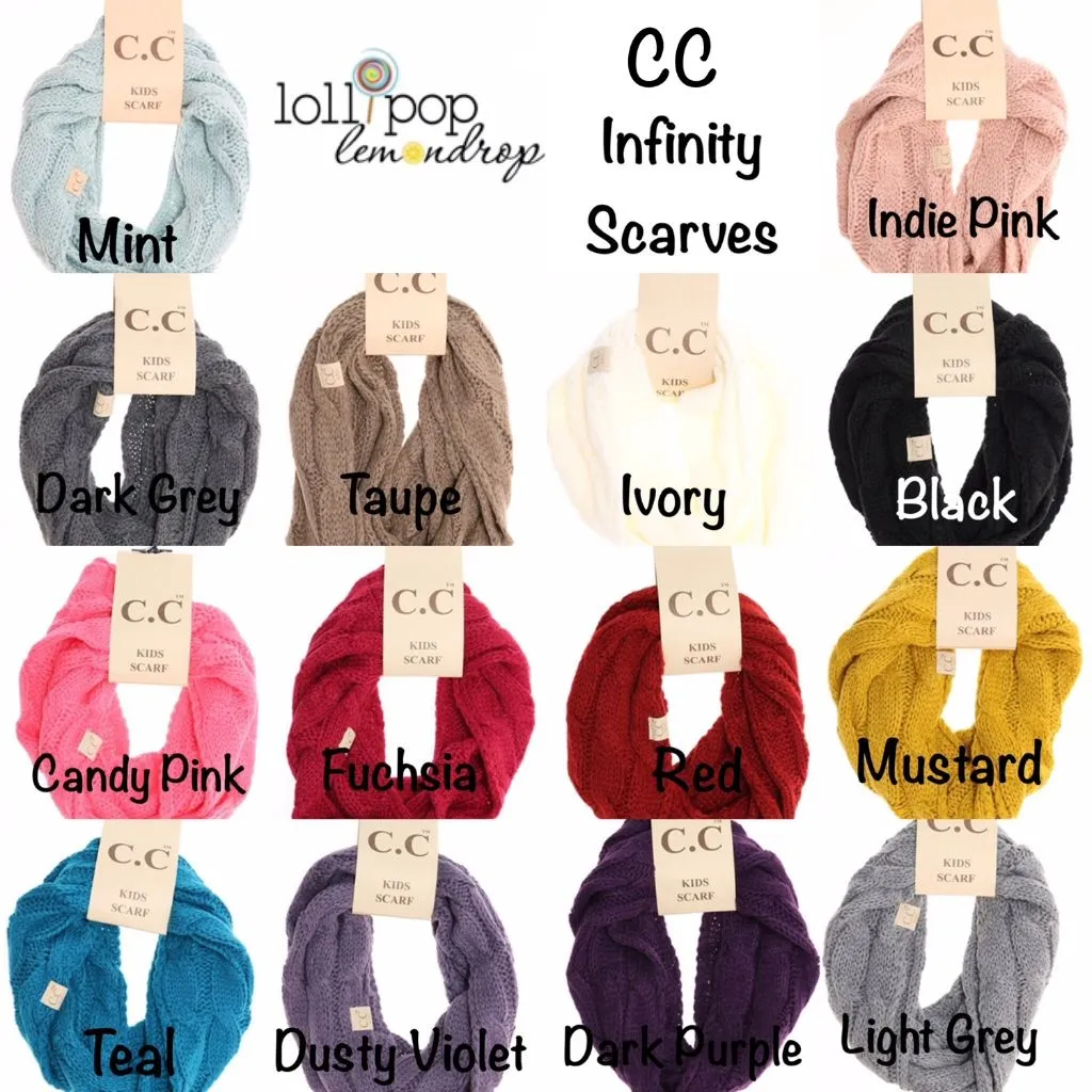 C.C. Infinity Scarf (multiple colors)