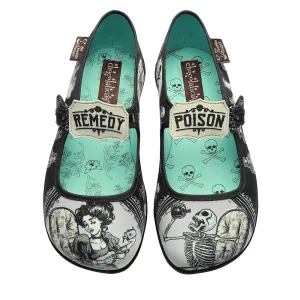 Chocolaticas® Drug Store Women's Mary Jane Flat From Hot Chocolate Design