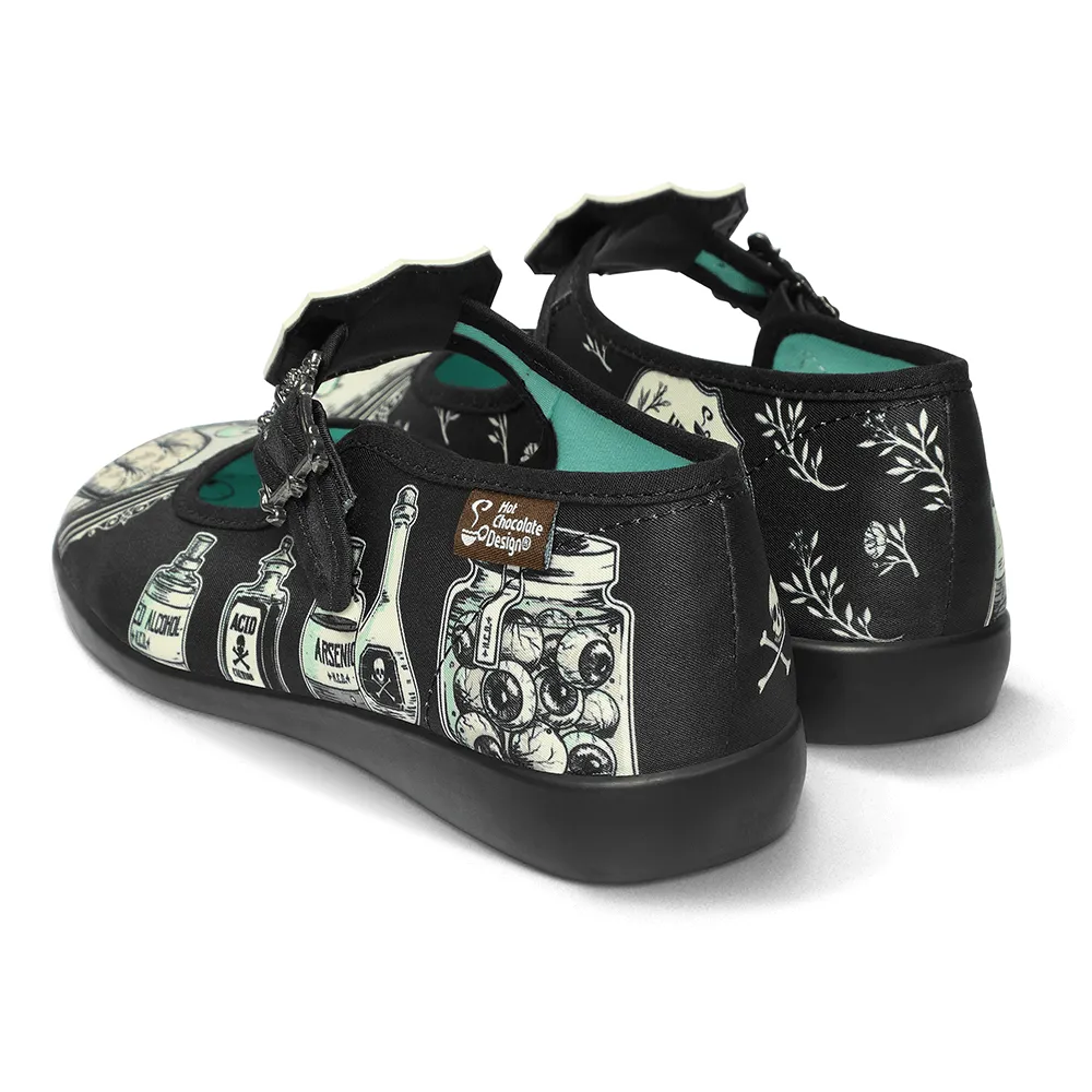 Chocolaticas® Drug Store Women's Mary Jane Flat From Hot Chocolate Design