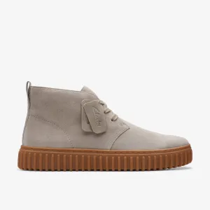 Clarks Men's Torhill DB Light Grey Suede