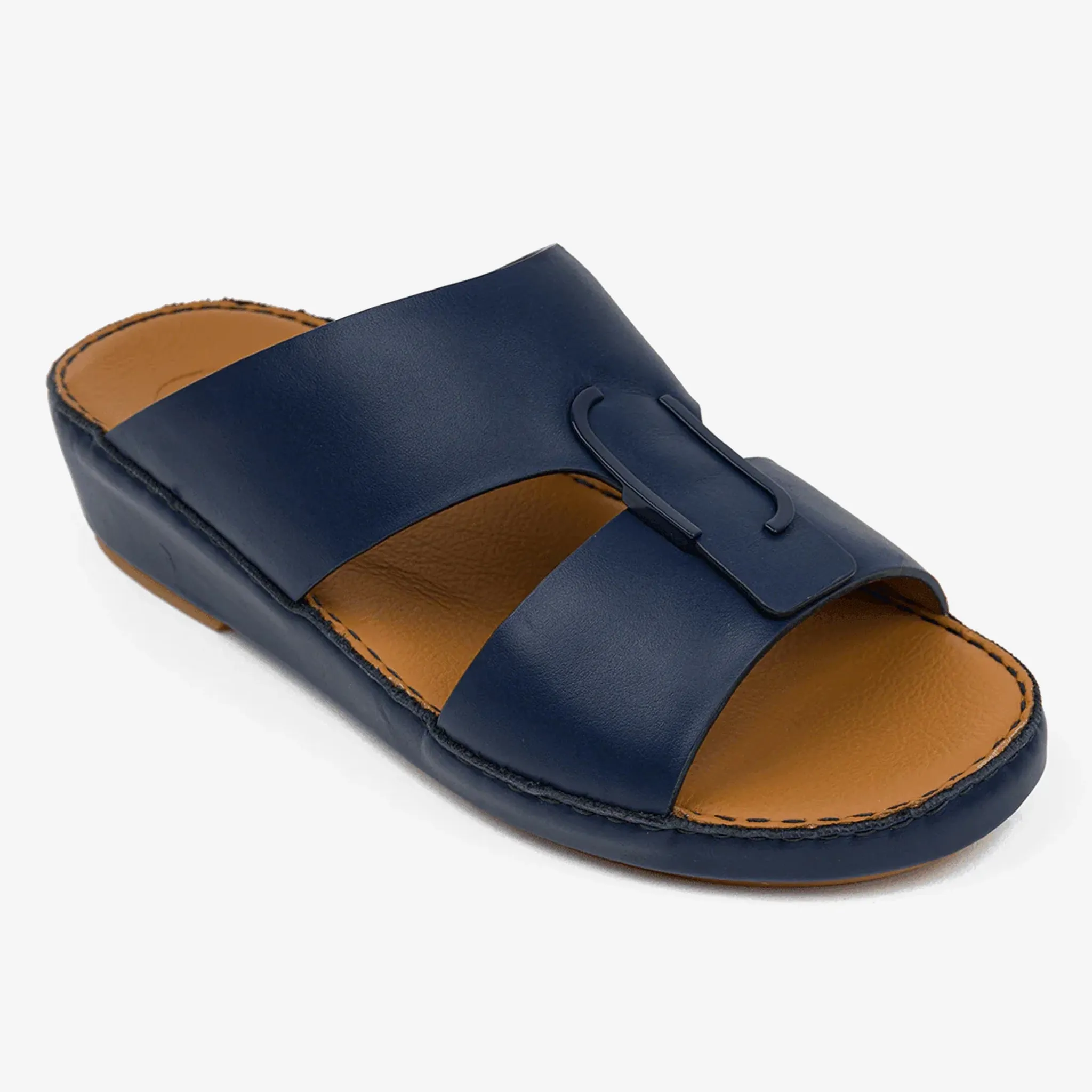 CLASSIC ARABIC NAPPA PUCCINI SANDALS NAVY