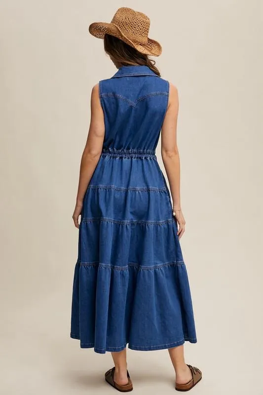 Classic Denim Dress (Preorder)