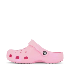 Classic Glitter Clog K Flamingo