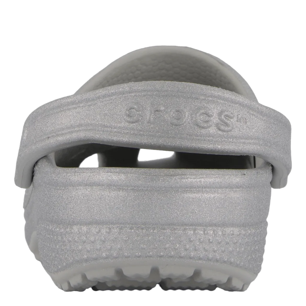 Classic Glitter Clog K Silver Glitter