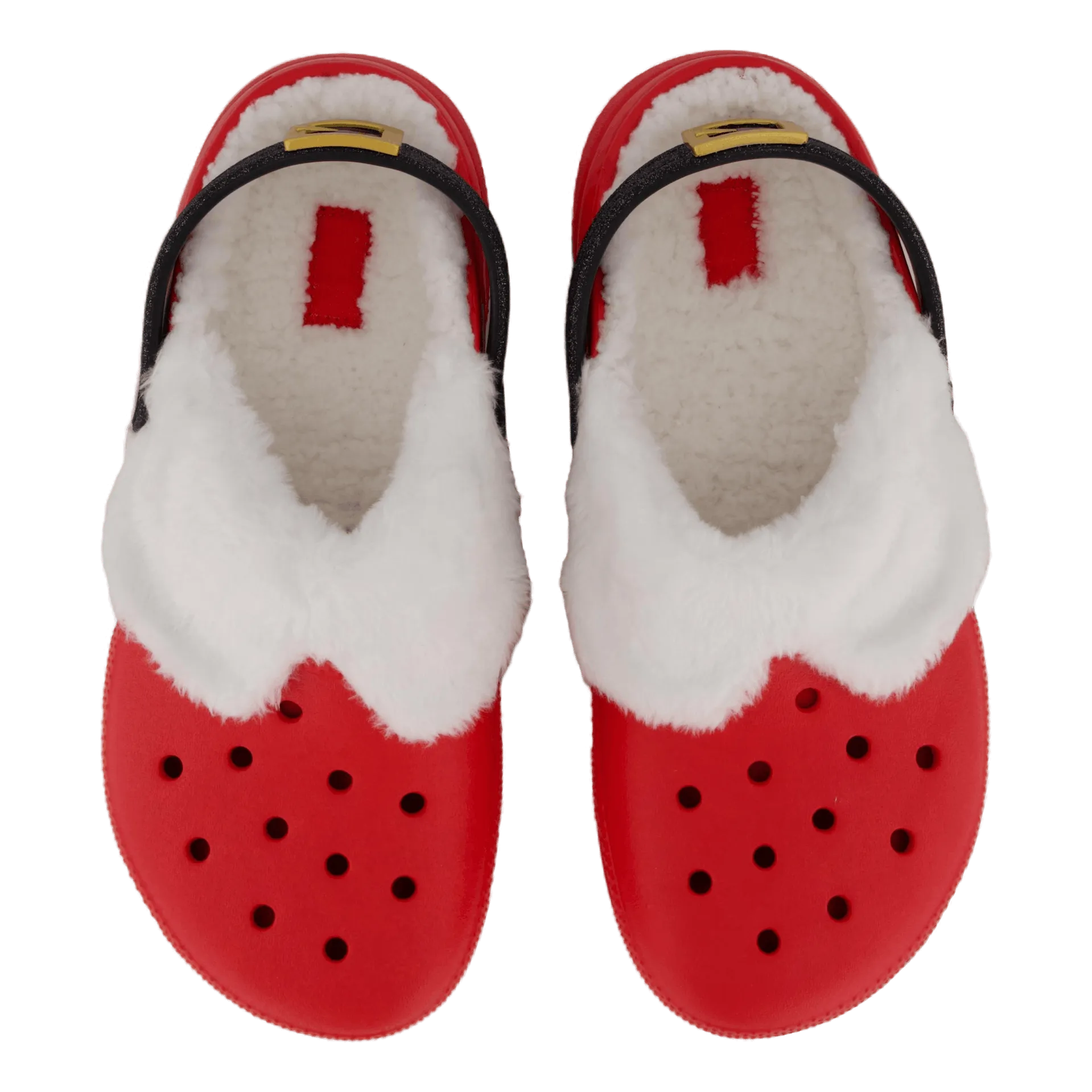 Classic Lined Santa Clog K Varsity Red/multi