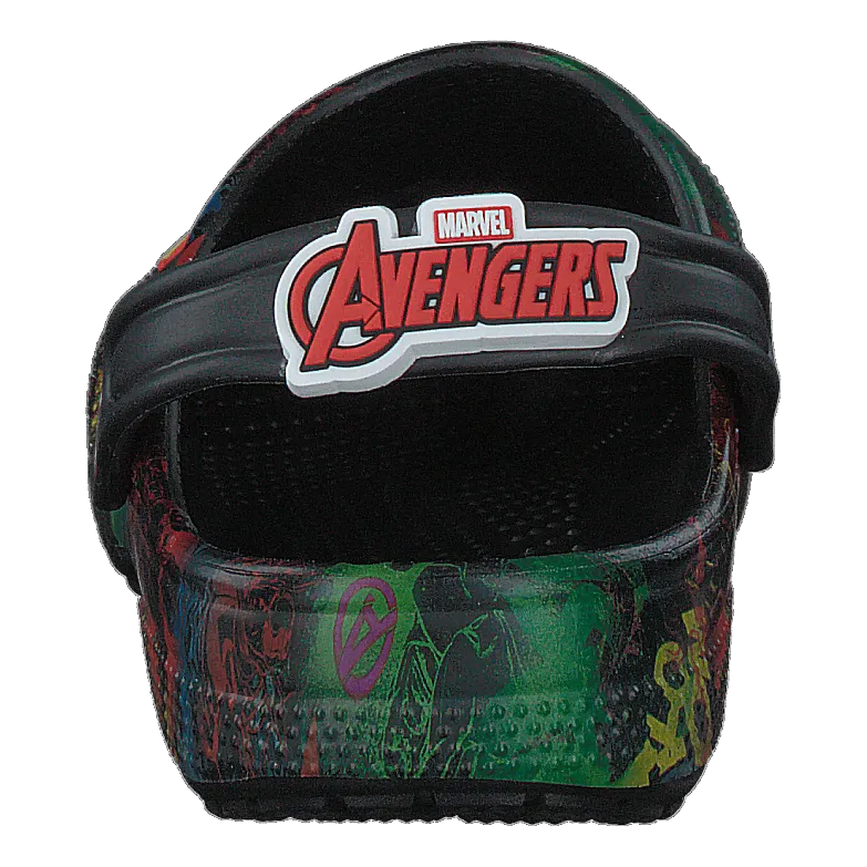 Classic Marvel Avengers Clog K Black