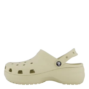 Classic Platform Clog W Bone