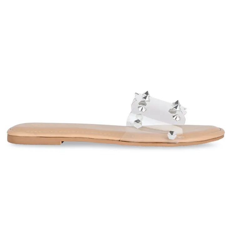 Clear Multi Stud Flats