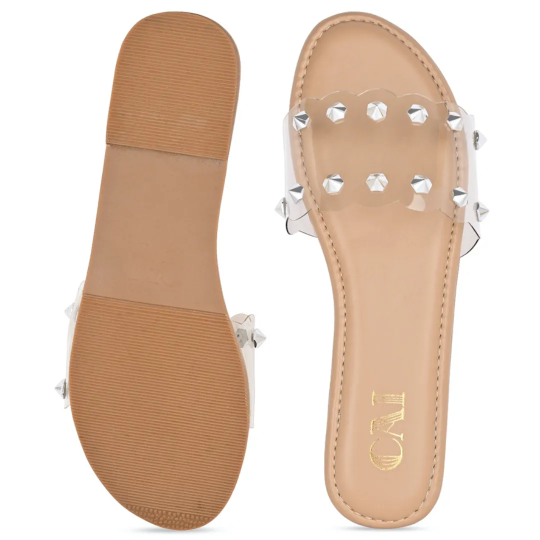 Clear Multi Stud Flats