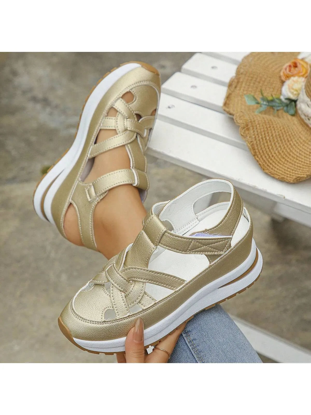Comfort Meets Style: Women's Breathable Platform