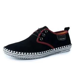 Comfortable lace up sneakers for men