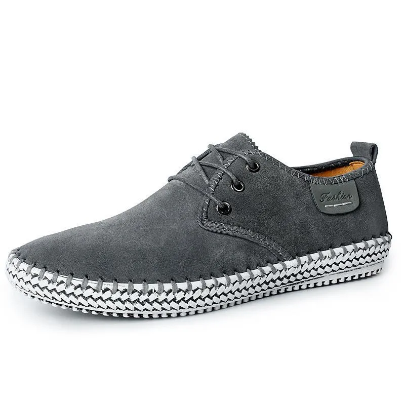 Comfortable lace up sneakers for men