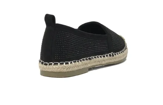 Crystal Espadrille Flats