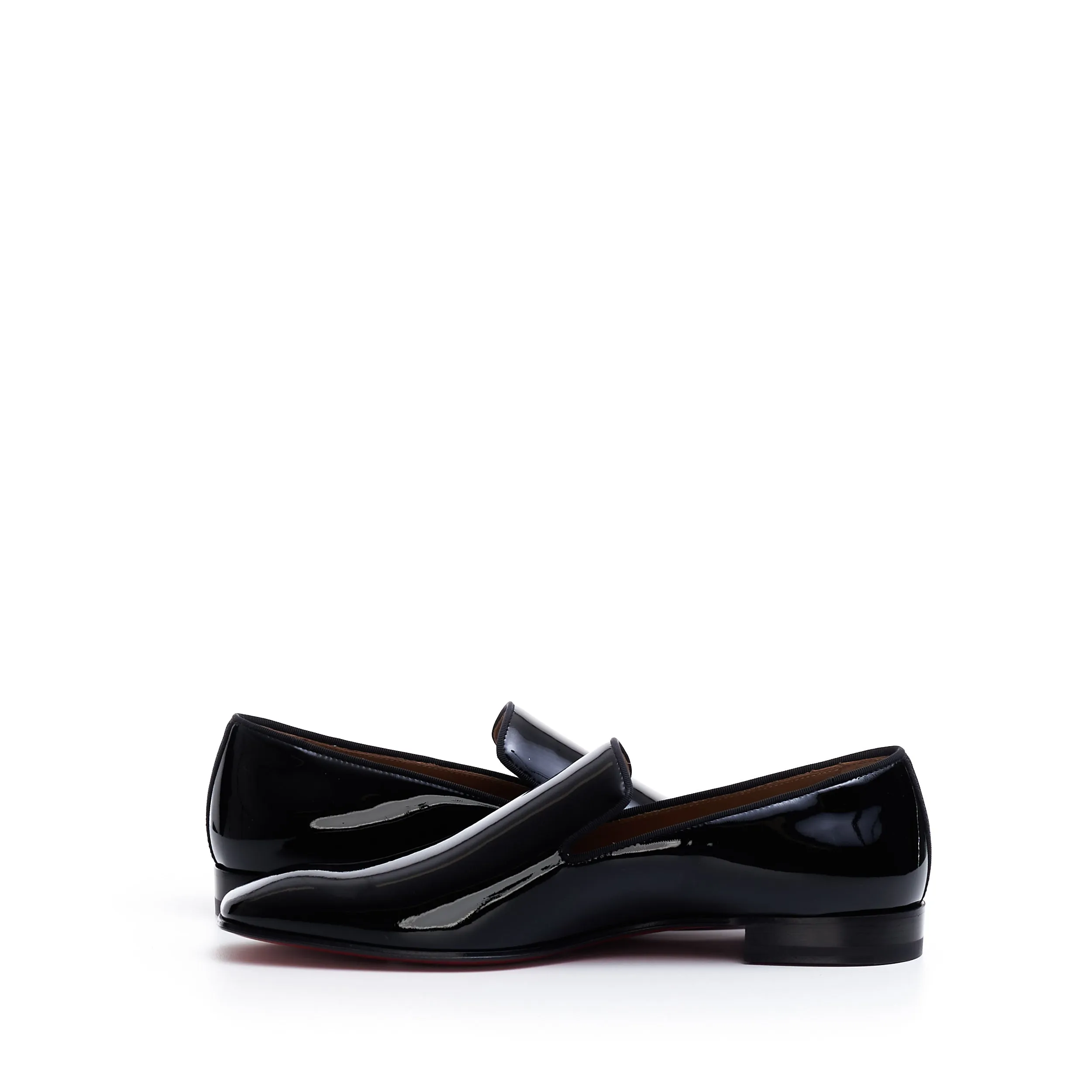 Dandelion Loafers In Black Patent Leather