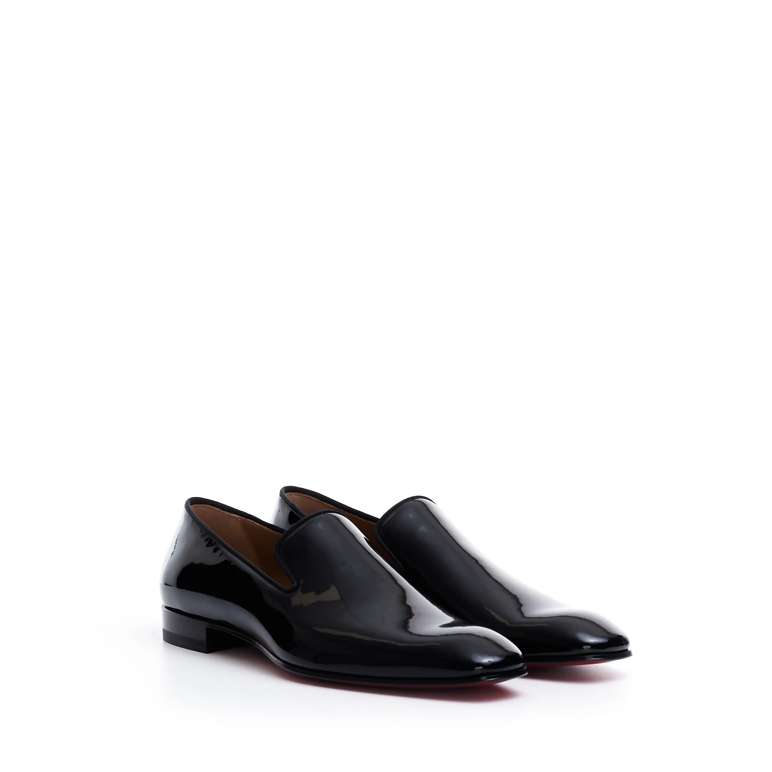 Dandelion Loafers In Black Patent Leather