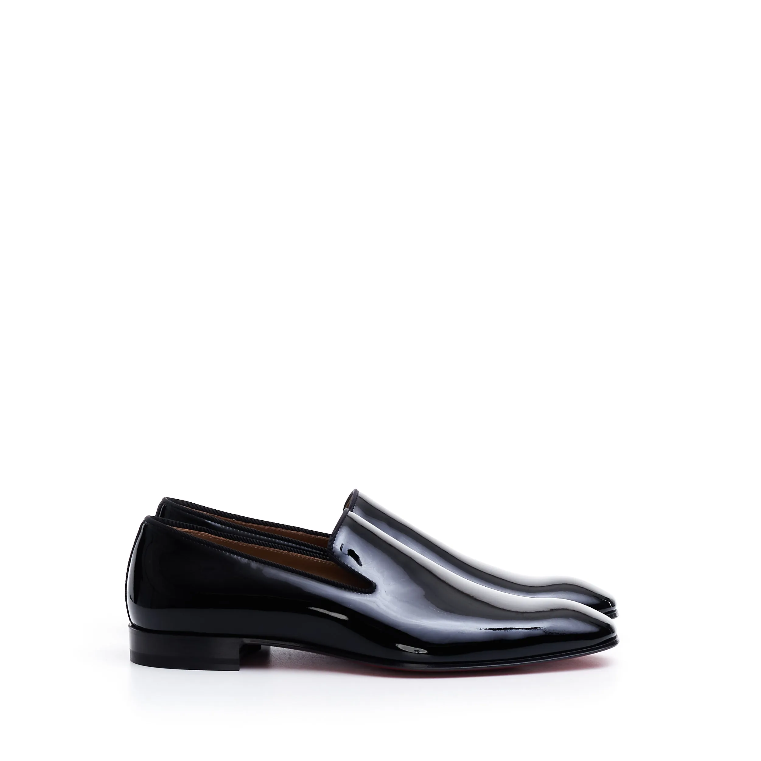 Dandelion Loafers In Black Patent Leather