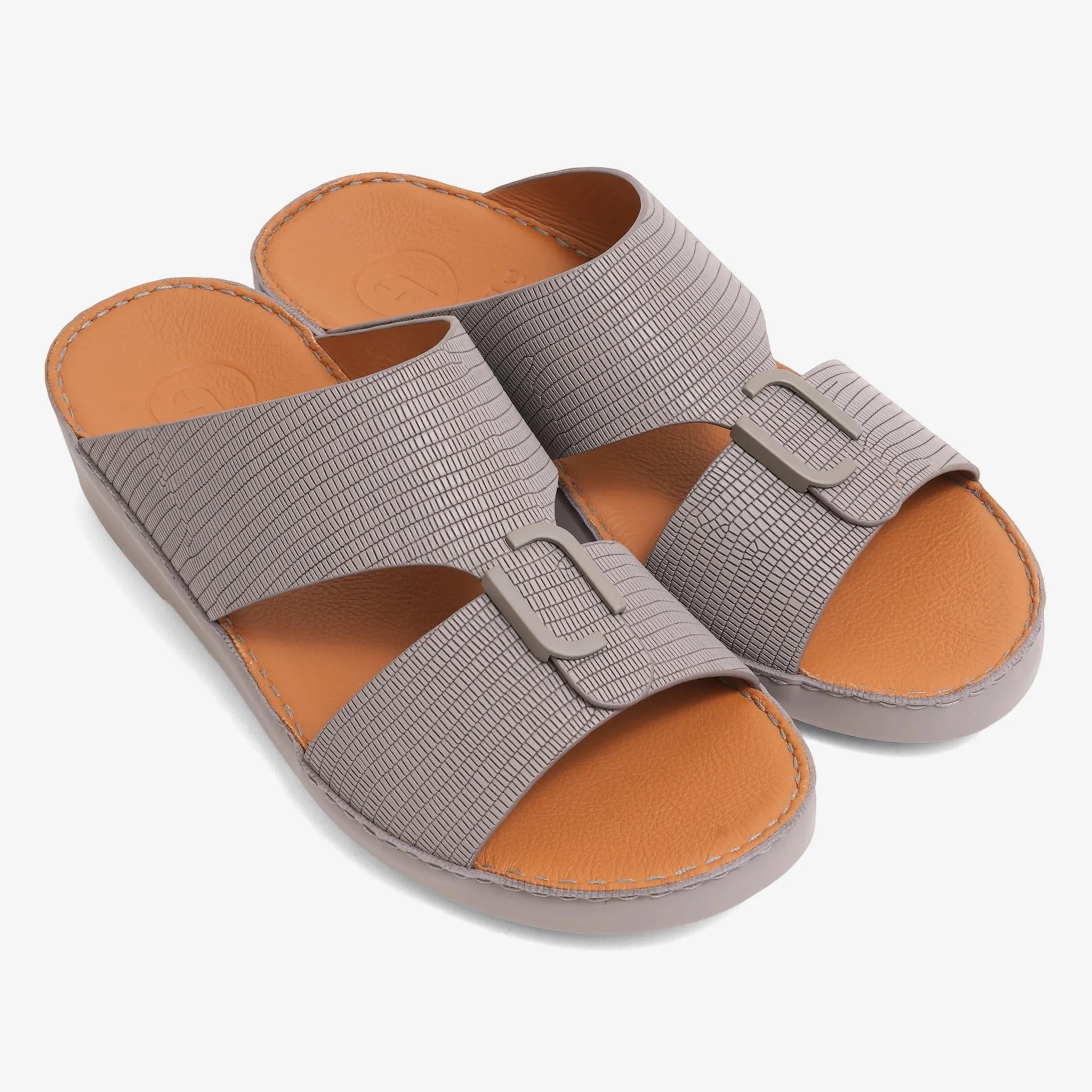DAVINCI MENS FARADA ARABIC SANDALS LONDON -SKY